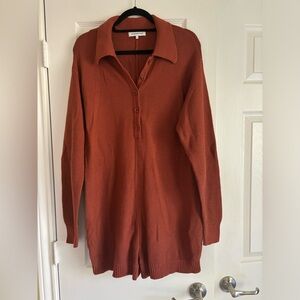 WeWoreWhat Sweater Romper